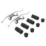 MPA 1001-0725C Quality-Built Premium Ceramic Brake Pads w/ Hardware