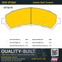 MPA 1001-0726C Quality-Built Premium Ceramic Brake Pads w/ Hardware