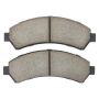 MPA 1001-0726C Quality-Built Premium Ceramic Brake Pads w/ Hardware