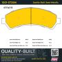 MPA 1001-0726M Quality-Built Premium Semi-Metallic Brake Pads w/ Hardware