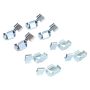 MPA 1001-0726M Quality-Built Premium Semi-Metallic Brake Pads w/ Hardware
