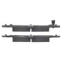 MPA 1001-0727C Quality-Built Premium Ceramic Brake Pads w/ Hardware