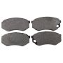 MPA 1001-0735M Quality-Built Premium Semi-Metallic Brake Pads w/ Hardware