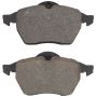 MPA 1001-0736M Quality-Built Premium Semi-Metallic Brake Pads w/ Hardware