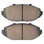 MPA 1001-0748M Quality-Built Premium Semi-Metallic Brake Pads w/ Hardware