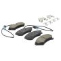 MPA 1001-0753M Quality-Built Premium Semi-Metallic Brake Pads w/ Hardware