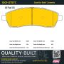 MPA 1001-0757C Quality-Built Premium Ceramic Brake Pads w/ Hardware