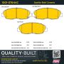 MPA 1001-0764AC Quality-Built Premium Ceramic Brake Pads w/ Hardware