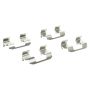 MPA 1001-0764AC Quality-Built Premium Ceramic Brake Pads w/ Hardware