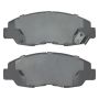 MPA 1001-0764AM Quality-Built Premium Semi-Metallic Brake Pads w/ Hardware