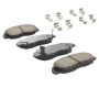 MPA 1001-0764C Quality-Built Premium Ceramic Brake Pads w/ Hardware