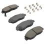 MPA 1001-0764M Quality-Built Premium Semi-Metallic Brake Pads w/ Hardware