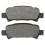 MPA 1001-0770M Quality-Built Premium Semi-Metallic Brake Pads w/ Hardware