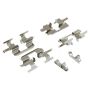 MPA 1001-0770M Quality-Built Premium Semi-Metallic Brake Pads w/ Hardware
