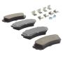 MPA 1001-0773C Quality-Built Premium Ceramic Brake Pads w/ Hardware