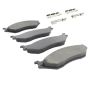 MPA 1001-0777M Quality-Built Premium Semi-Metallic Brake Pads w/ Hardware