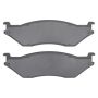 MPA 1001-0777M Quality-Built Premium Semi-Metallic Brake Pads w/ Hardware