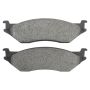 MPA 1001-0777M Quality-Built Premium Semi-Metallic Brake Pads w/ Hardware