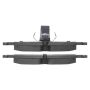 MPA 1001-0781C Quality-Built Premium Ceramic Brake Pads w/ Hardware