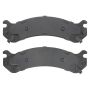 MPA 1001-0784C Quality-Built Premium Ceramic Brake Pads w/ Hardware