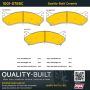 MPA 1001-0785C Quality-Built Premium Ceramic Brake Pads w/ Hardware