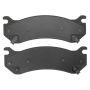 MPA 1001-0785M Quality-Built Premium Semi-Metallic Brake Pads w/ Hardware