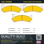 MPA 1001-0785M Quality-Built Premium Semi-Metallic Brake Pads w/ Hardware
