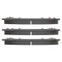 MPA 1001-0785M Quality-Built Premium Semi-Metallic Brake Pads w/ Hardware