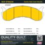 MPA 1001-0786AM Quality-Built Premium Semi-Metallic Brake Pads w/ Hardware