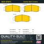 MPA 1001-0787C Quality-Built Premium Ceramic Brake Pads w/ Hardware