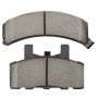 MPA 1001-0789M Quality-Built Premium Semi-Metallic Brake Pads w/ Hardware