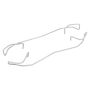 MPA 1001-0790C Quality-Built Premium Ceramic Brake Pads w/ Hardware