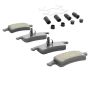 MPA 1001-0791C Quality-Built Premium Ceramic Brake Pads w/ Hardware