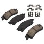 MPA 1001-0792AC Quality-Built Premium Ceramic Brake Pads w/ Hardware