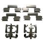 MPA 1001-0792AC Quality-Built Premium Ceramic Brake Pads w/ Hardware