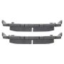 MPA 1001-0792C Quality-Built Premium Ceramic Brake Pads w/ Hardware