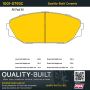 MPA 1001-0793C Quality-Built Premium Ceramic Brake Pads w/ Hardware