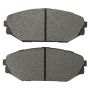 MPA 1001-0793M Quality-Built Premium Semi-Metallic Brake Pads w/ Hardware