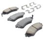 MPA 1001-0797C Quality-Built Premium Ceramic Brake Pads w/ Hardware