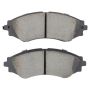 MPA 1001-0797C Quality-Built Premium Ceramic Brake Pads w/ Hardware