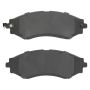 MPA 1001-0797M Quality-Built Premium Semi-Metallic Brake Pads w/ Hardware
