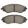 MPA 1001-0797M Quality-Built Premium Semi-Metallic Brake Pads w/ Hardware