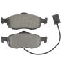 MPA 1001-0801M Quality-Built Premium Semi-Metallic Brake Pads w/ Hardware