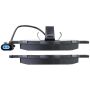 MPA 1001-0801M Quality-Built Premium Semi-Metallic Brake Pads w/ Hardware