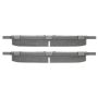 MPA 1001-0803C Quality-Built Premium Ceramic Brake Pads w/ Hardware