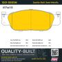 MPA 1001-0805M Quality-Built Premium Semi-Metallic Brake Pads w/ Hardware