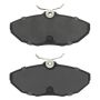 MPA 1001-0806C Quality-Built Premium Ceramic Brake Pads