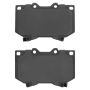 MPA 1001-0812C Quality-Built Premium Ceramic Brake Pads w/ Hardware