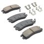 MPA 1001-0814C Quality-Built Premium Ceramic Brake Pads w/ Hardware