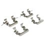 MPA 1001-0815AC Quality-Built Premium Ceramic Brake Pads w/ Hardware